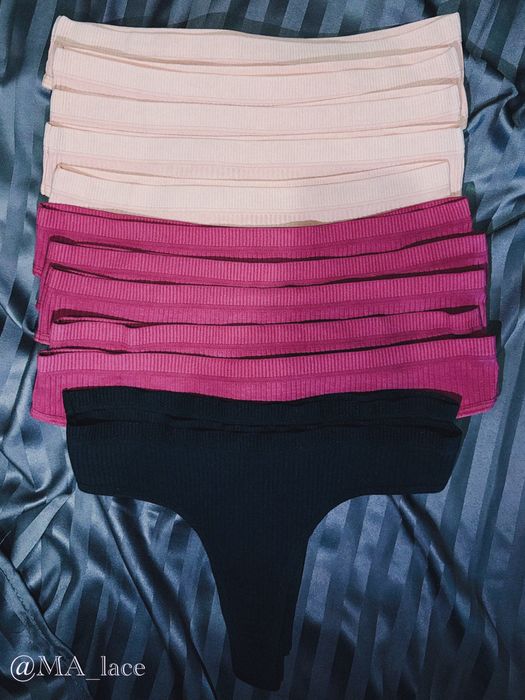 Стринги в рубчик