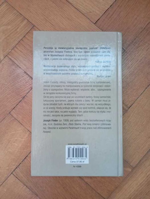 Paranoja - Joseph Finder