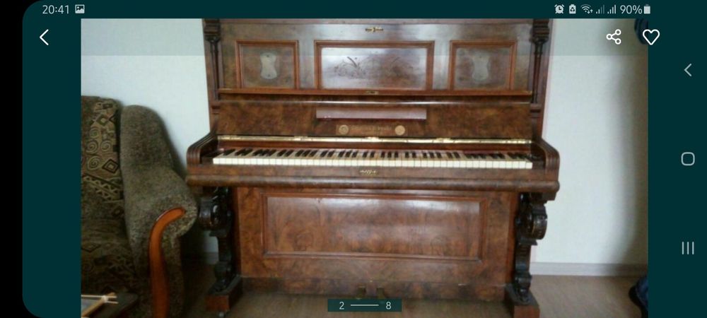 пианино старинное Немецкое