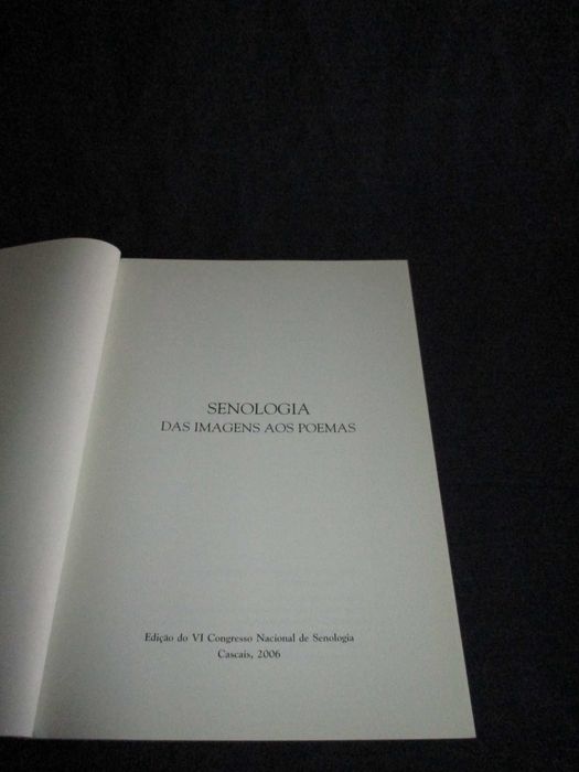 Livro Senologia das imagens aos poemas