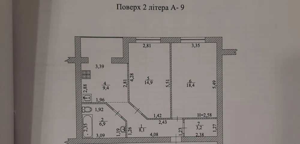 Продаю 2-к квартиру метро Защитников Украины, ЖК Искринский