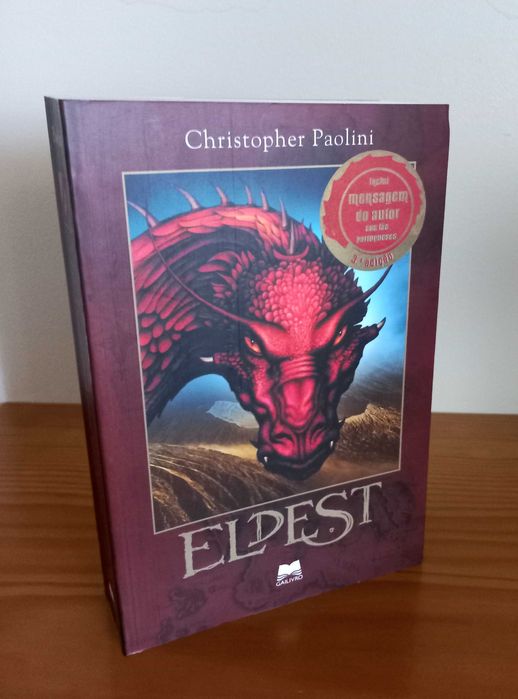 Vendo as obras Eragon e Eldest, de Cristopher Paolini