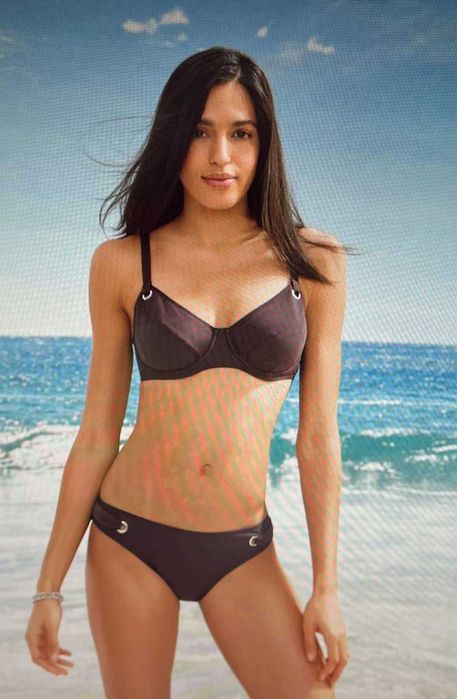 Bikini brązowe Minimizer Rozmiar 50 100D