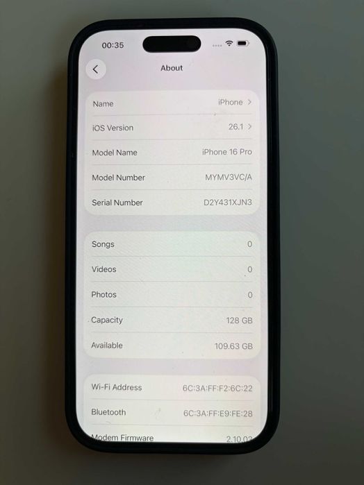 iPhone 16 Pro como novo + MagSafe Capa