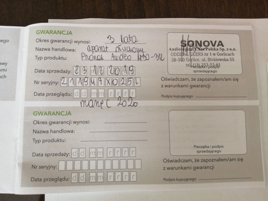 Aparat słuchowy Phonak Audeo M30-312