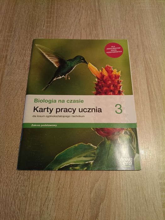 Biologia na czasie 3. Podręcznik + Karty pracy ucznia