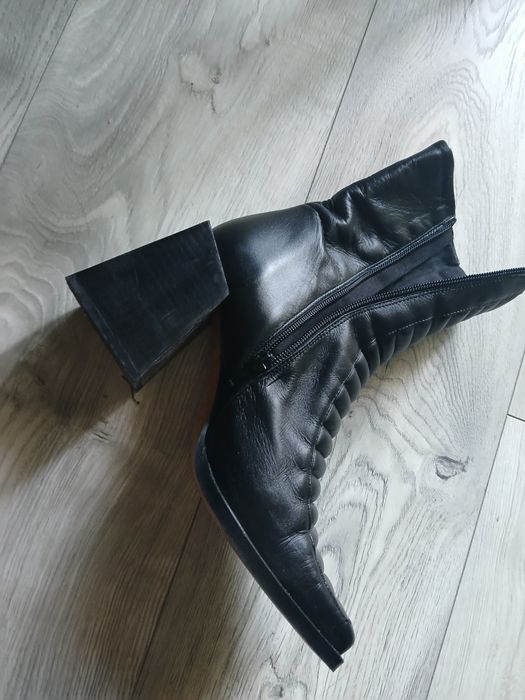 Botki czarne damskie