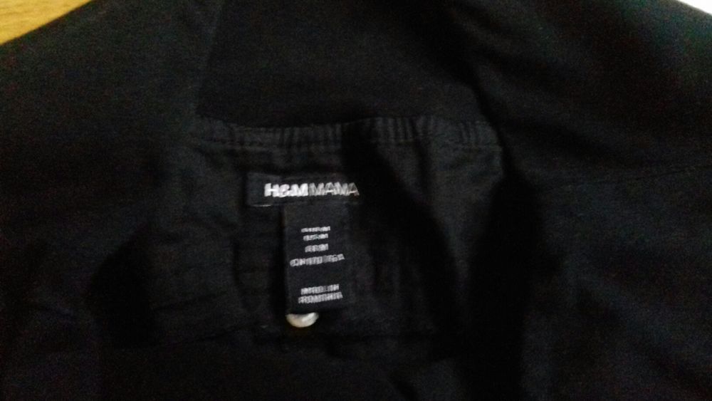 Spodnie spodenki ciążowe H&M roz M- 38 czarne