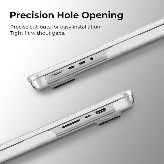 Etui MacBook Pro 16 M1 M2 M3 M4 M5 BlueSwan białe matte