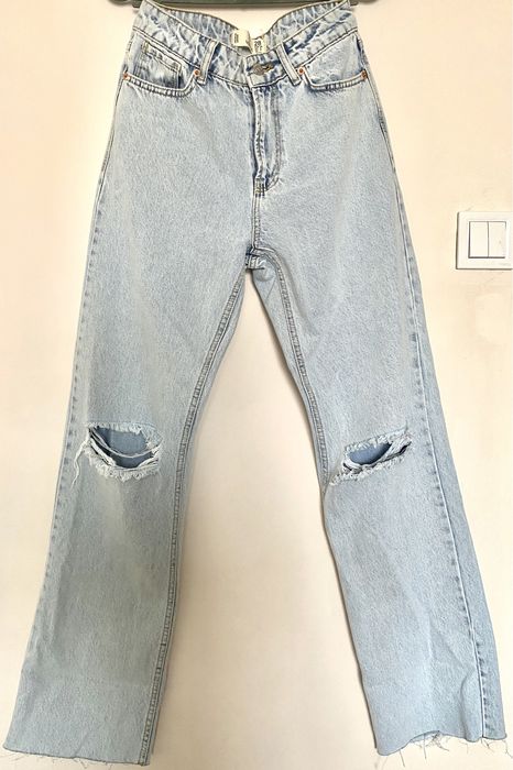 Джинси, світло голубий колір