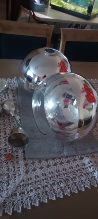 2 lampy , żyrandol