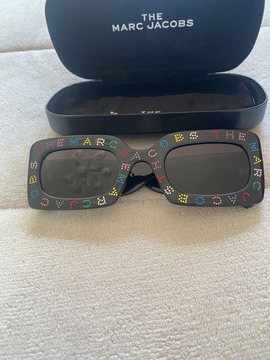 Óculos de sol pretos Marc Jacobs