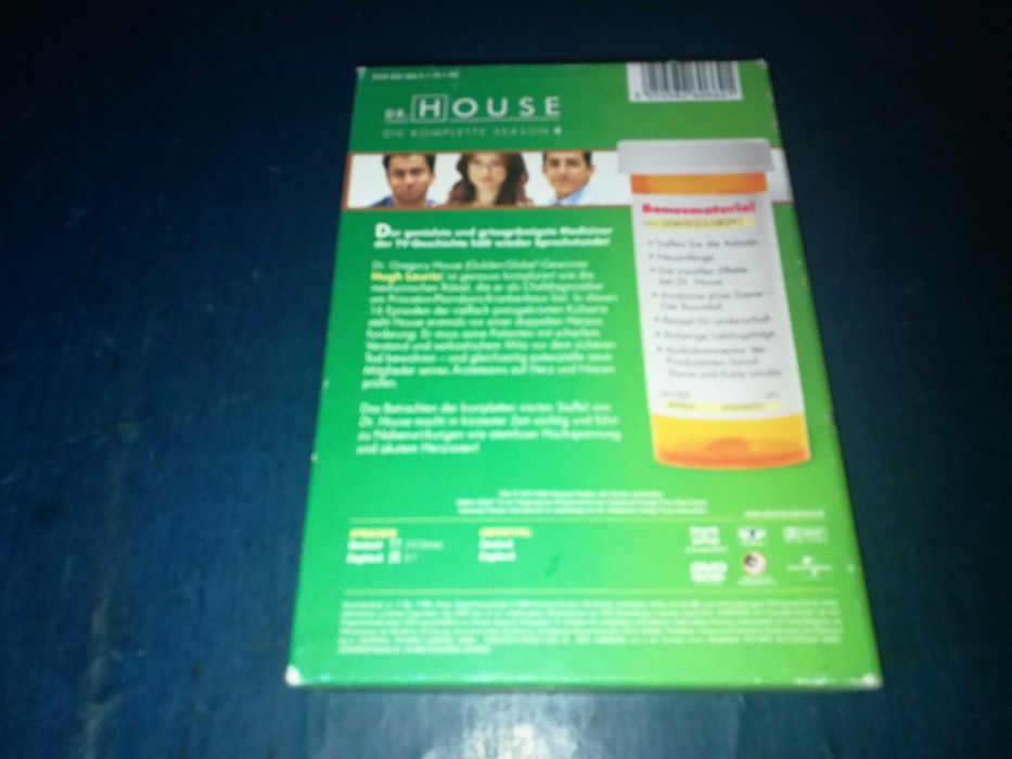 HOUSE - SEASON 4 DVD (legendagem em Inglês)