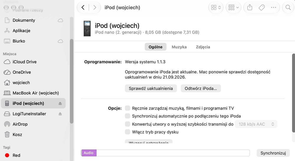 Apple iPod nano 2 generacja 8GB