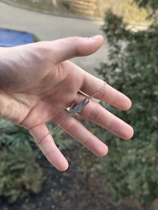 Браслет Lacoste / цепочка Lacoste / браслет chrome hearts