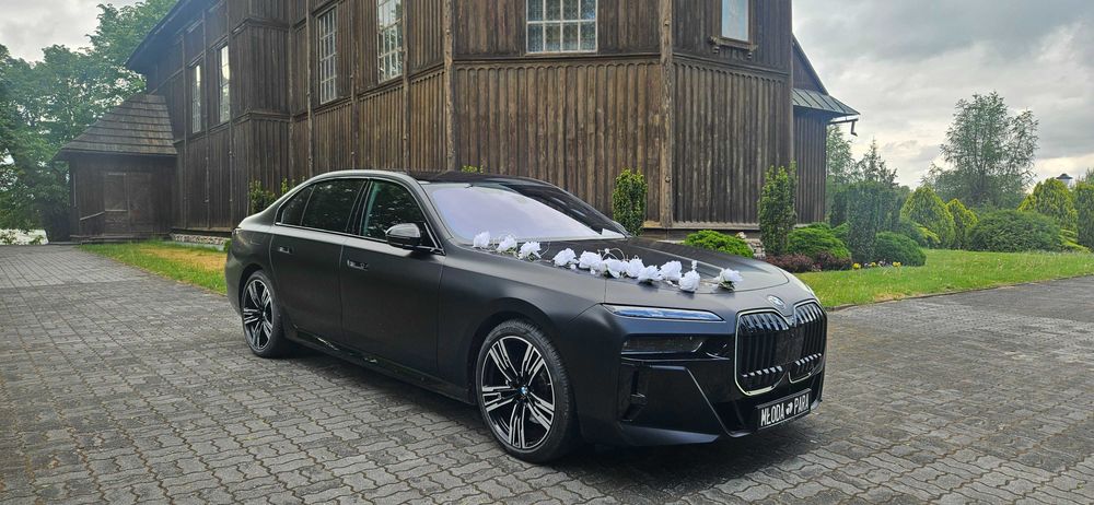 Auto Samochód do Ślubu Wesele BMW 7