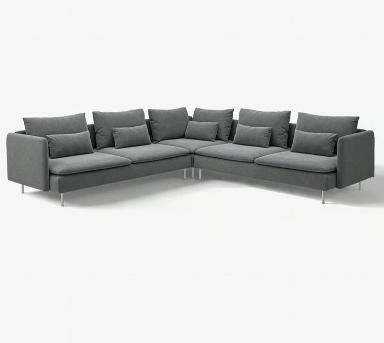 Ikea SÖDERHAMN narożnik 3m x 3m antracyt