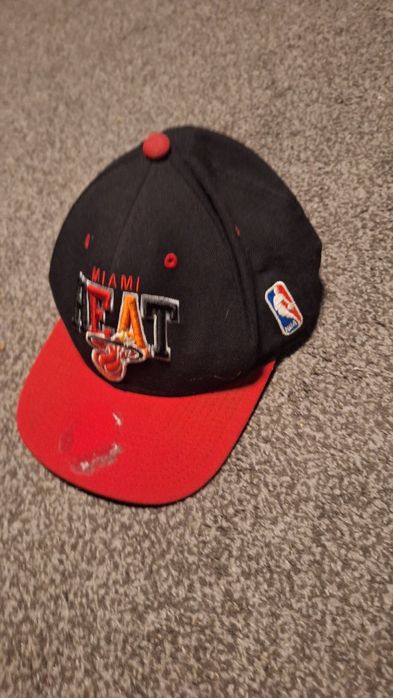 czapeczka z daszkiem Miami Heat NBA Mitchell & Ness