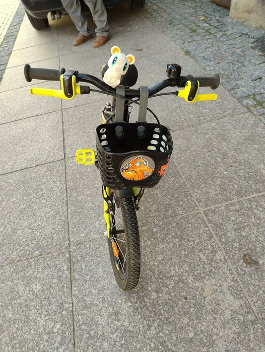 Rower dziecięcy Btwin 500 dark hero 16