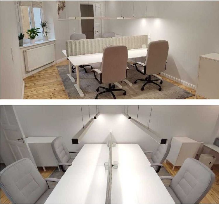 Najem biurka w pokoju co-working'owym- wspólnota biurowa - kancelaria