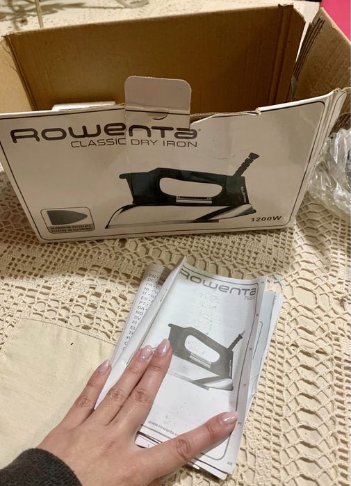 Ferro de engomar Rownta Classic Dry Iron