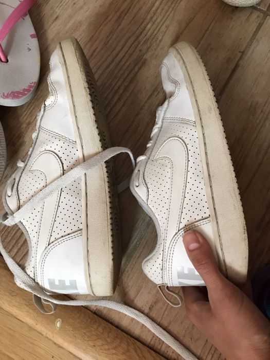 Adidasy Nike biale 36,5 Nike Court Borough oryginalne buty buciki