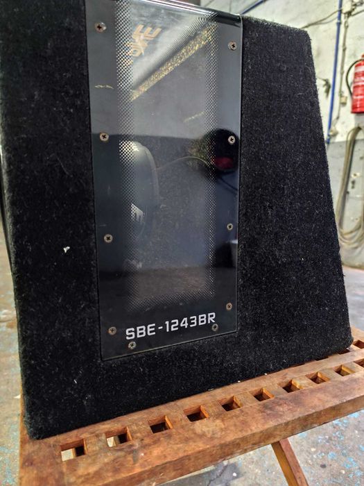 Subwoofer Alpine + Amplificador Sony