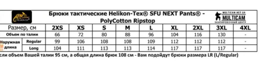 Штани helikon-tex SFU next polycoton ripstop
