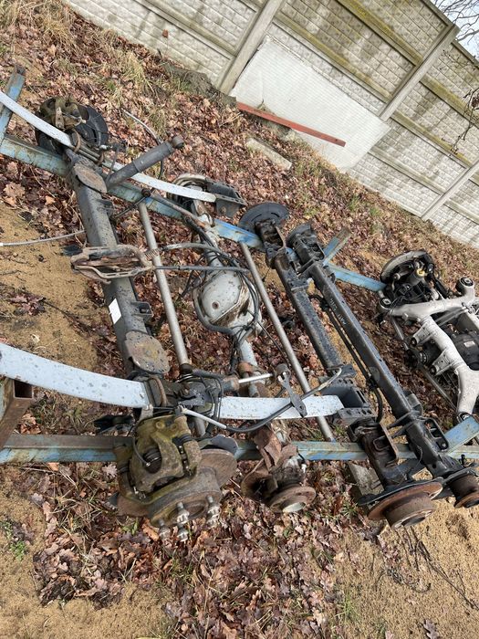 tylnia oś belka renault master III IV