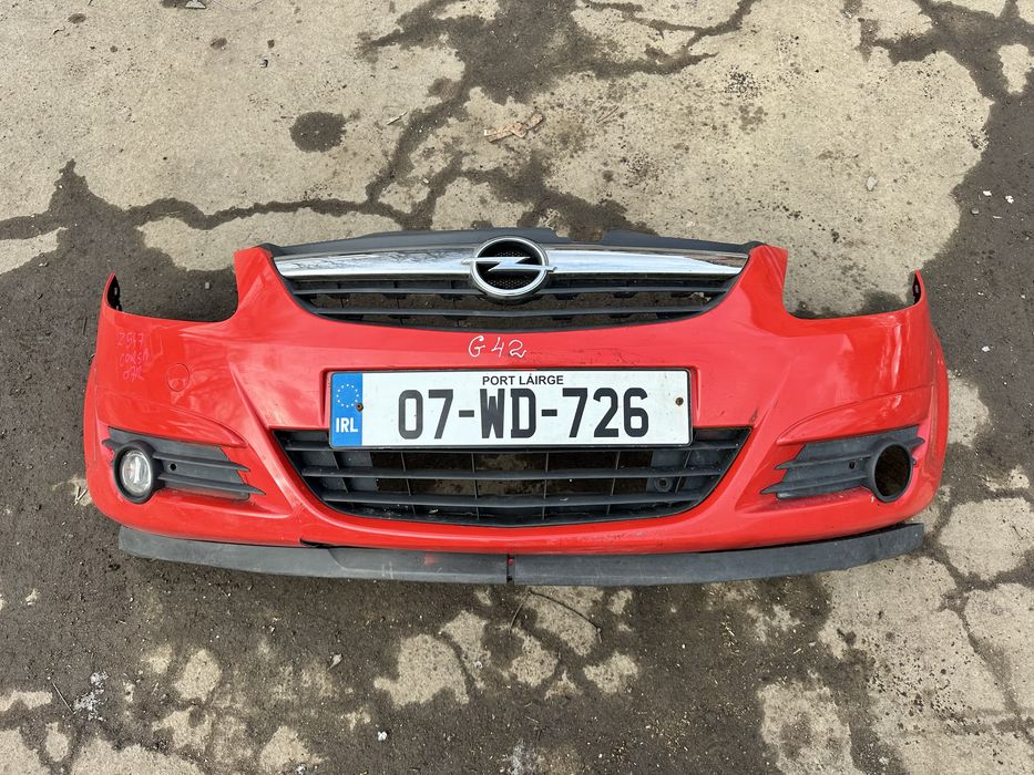 Передній бампер Opel Corsa D Опель Корса Д 2006-2011