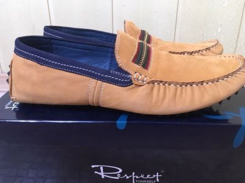 Мокасини чоловічі натуральна шкіра, нові