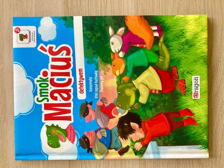 Smok Maciuś detektywem. Bajka