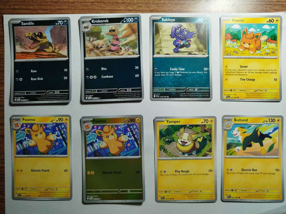Cartas Pokémon TCG Rbu 1