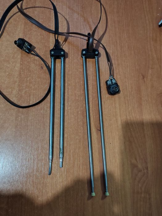 Антенны телескопические латунные.