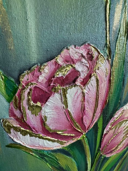 Картина інтер'єрна "Тюльпани "