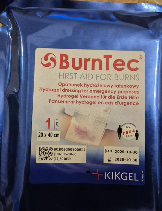 BurnTec opatrunek hydrożelowy 2 szt.