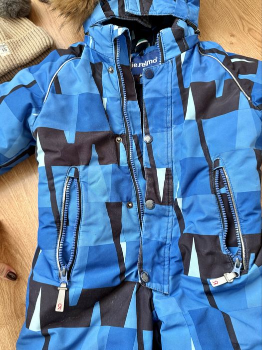 Дитячий зимовий суцільний комбінезон для хлопчика Reima 98