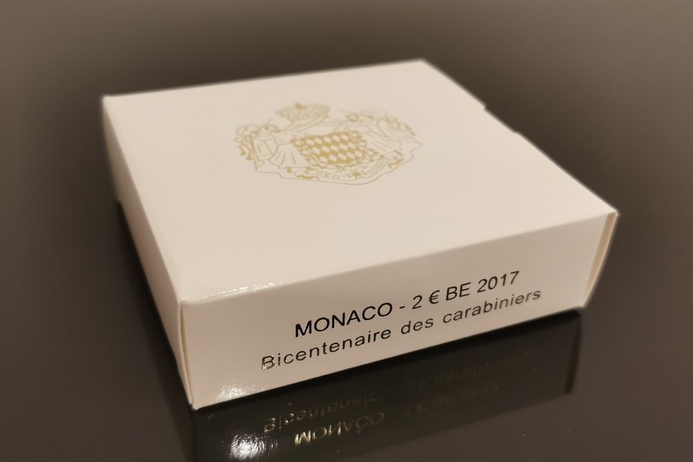 Moedas de 2 euros proof Mónaco