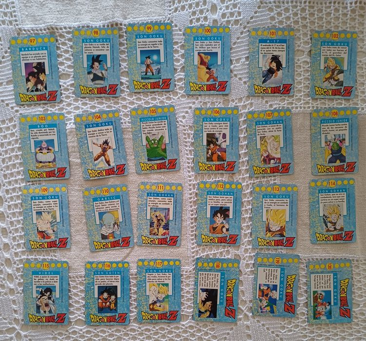Cartas Dragon Ball (Panini 1996)