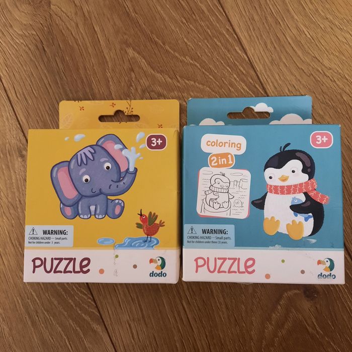 Пазли дитячі Dodo 3+, 4+, 5+