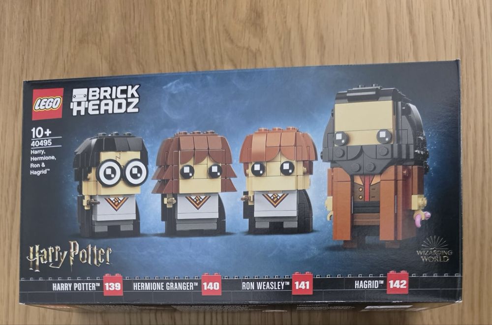 Lego 40495 - Brick Headz - Harry Potter - novo e selado
