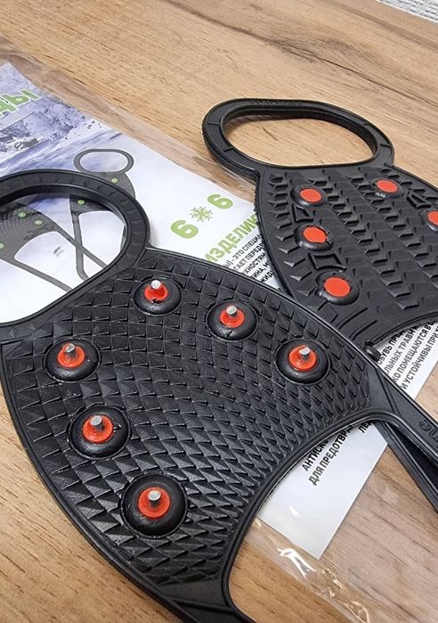 Зимові  ледоходы ледоступи на 6 шипів