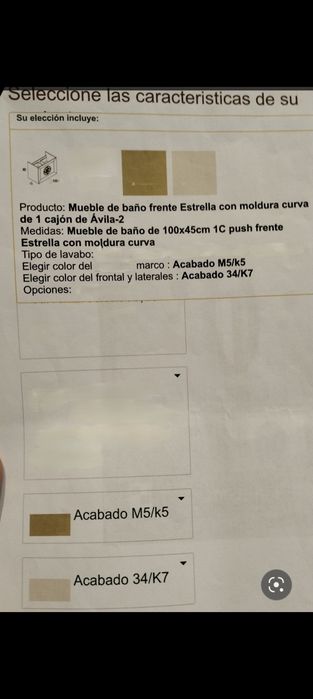MÓVEL WC com Lavatório e Espelho