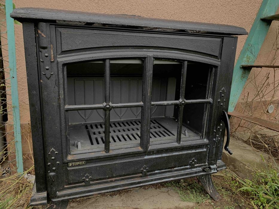 Пічь  камін. буржуйка 8 kw Supra france