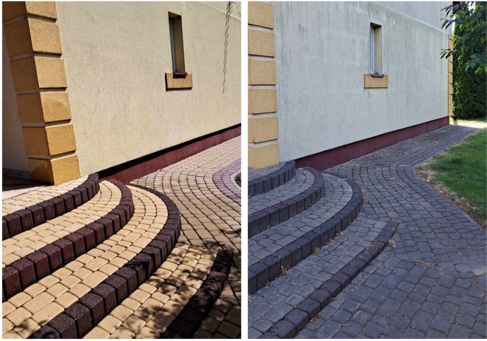 Mycie kostki brukowej, elewacji, dachów od 5 zł
