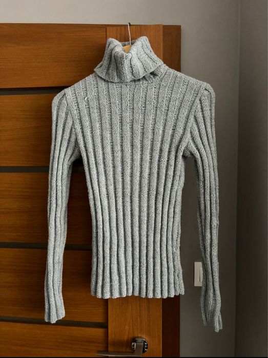welniany sweter handmade