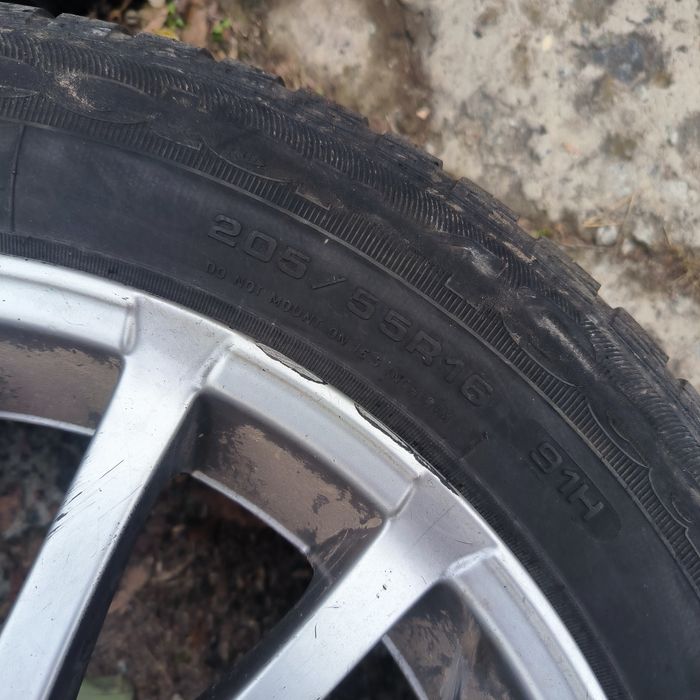 Комплекти дисків з резина гума зима 5х108 R16 розпаровка