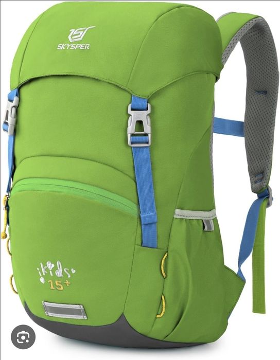 Plecak turystyczny dla dzieci SkySper BackPack Green 20L