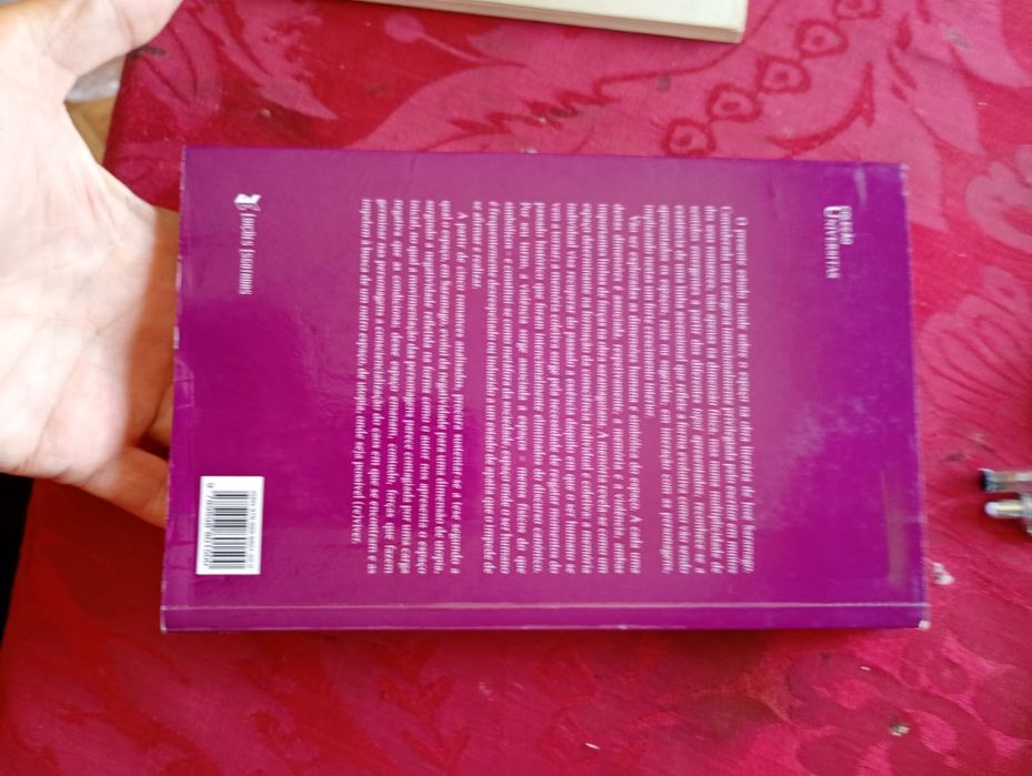 A representação do espaço em Saramago - Horacio Ruivo da negatividade a utopia- edições esgotadas- 1 edição -13E -Peça bebe de segurança 3E Desde 3E.
