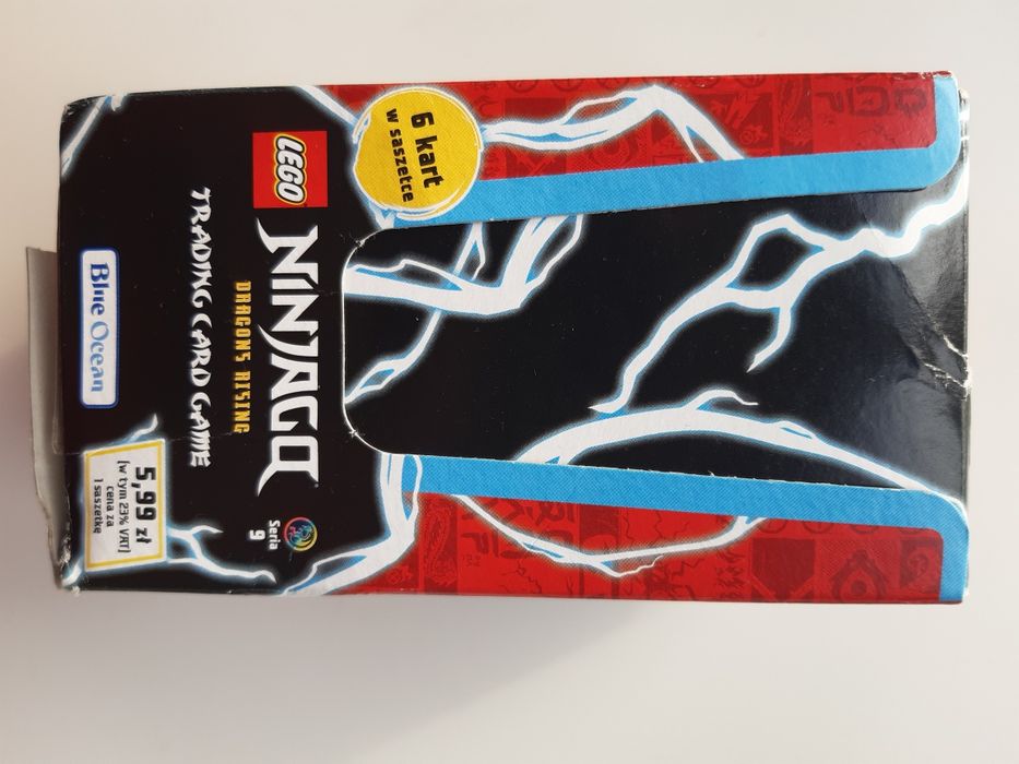Saszetki Lego Ninjago karty